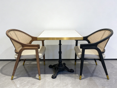 CANARI Armchair Solid Wood Chairs Rattan Chairs for Home Bars Hotels and Restaurants