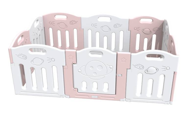 Durable &amp; Safe Plastic Baby Play Yard - Spacious Playpen for Infants &amp; Toddlers, Perfect for Indoor/Outdoor Use