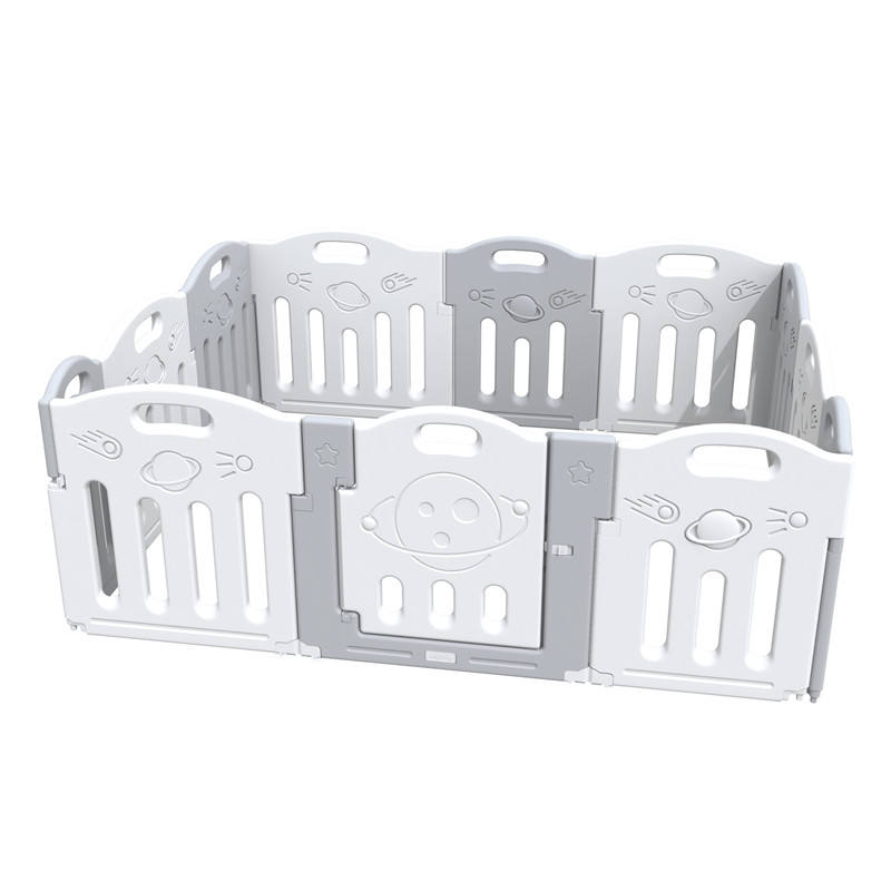 Durable &amp; Safe Plastic Baby Play Yard - Spacious Playpen for Infants &amp; Toddlers, Perfect for Indoor/Outdoor Use