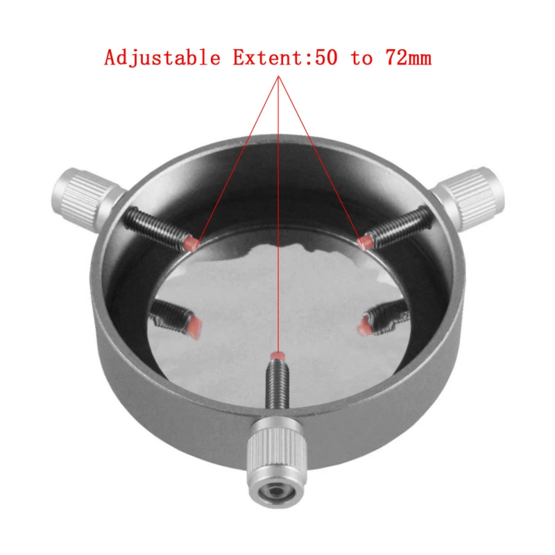 Astromania Deluxe Solar Filter 80mm Adjustable Metal Cap for Telescope Tubes with Outer Diameter from 50mm To 72mm Aperture 55mm