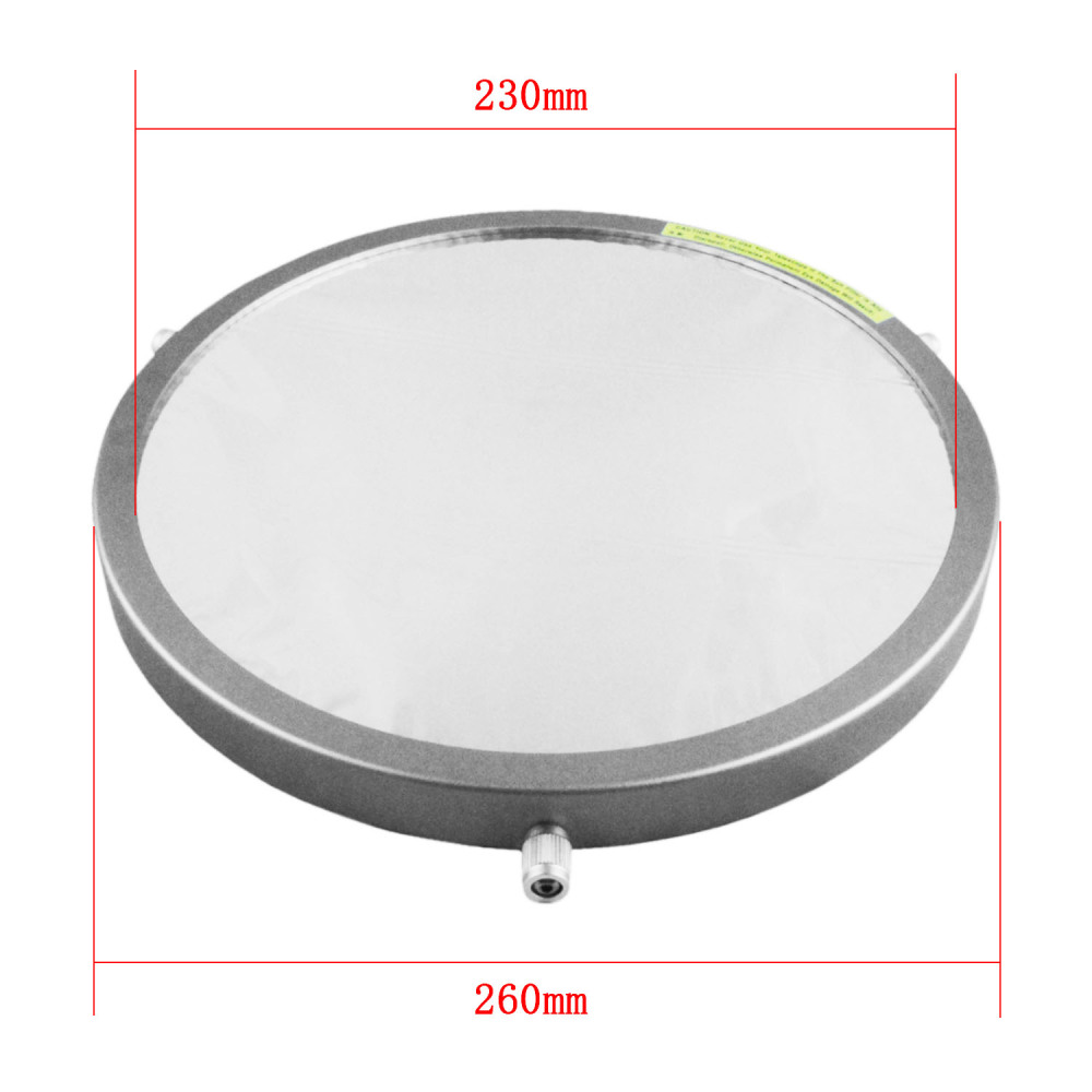 Astromania Deluxe Solar Filter 260mm Adjustable Metal Cap for Telescope Tubes with Outer Diameter 220 to 252mm Aperture 230mm