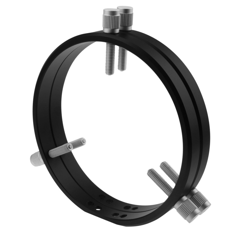 Astromania Adjustable Guiding Scope Rings 152 mm inside diameter (pair) - for Telescope Tube diameter or finders 95 to 150mm