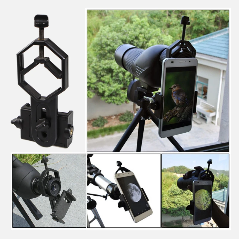Spotting Scope Mount Cell Phone Camera Attachment Spotting Scope