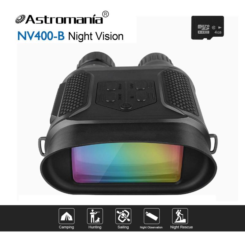 Astromania Night Vision Binocular / Digital Infrared Night Vision Scope - QIYAT Infrared 7x31 Waterproof Hunting IR Telescope with 2.0 inch TFT LCD In