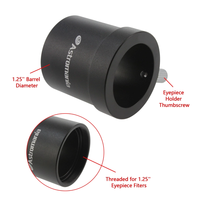 Astromania 1.25&quot; to 0.965&quot; Adapter - Allow you use 0.965&quot; accessories on 1.25&quot; telescope!