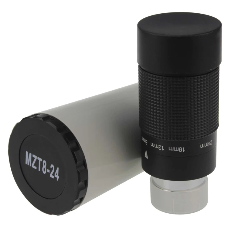 Astromania 1.25&quot; 8-24mm Zoom Eyepiece for Telescope with T-Thread