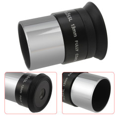 Astromania 1.25" 13mm Plossl Telescope Eyepiece - 4-element Plossl Design - Threaded for Standard 1.25inch Astronomy Filters