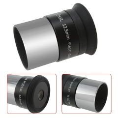 Astromania 1.25" 12.5mm Plossl Telescope Eyepiece - 4-element Plossl Design - Threaded for Standard 1.25inch Astronomy Filters