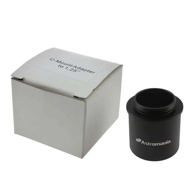 Astromania 1,2 T-adapter - Kan Samen Met T-ring Gebruiken - Sluit Een Dslr Of Slr Camera Aan Op Een Telescoop