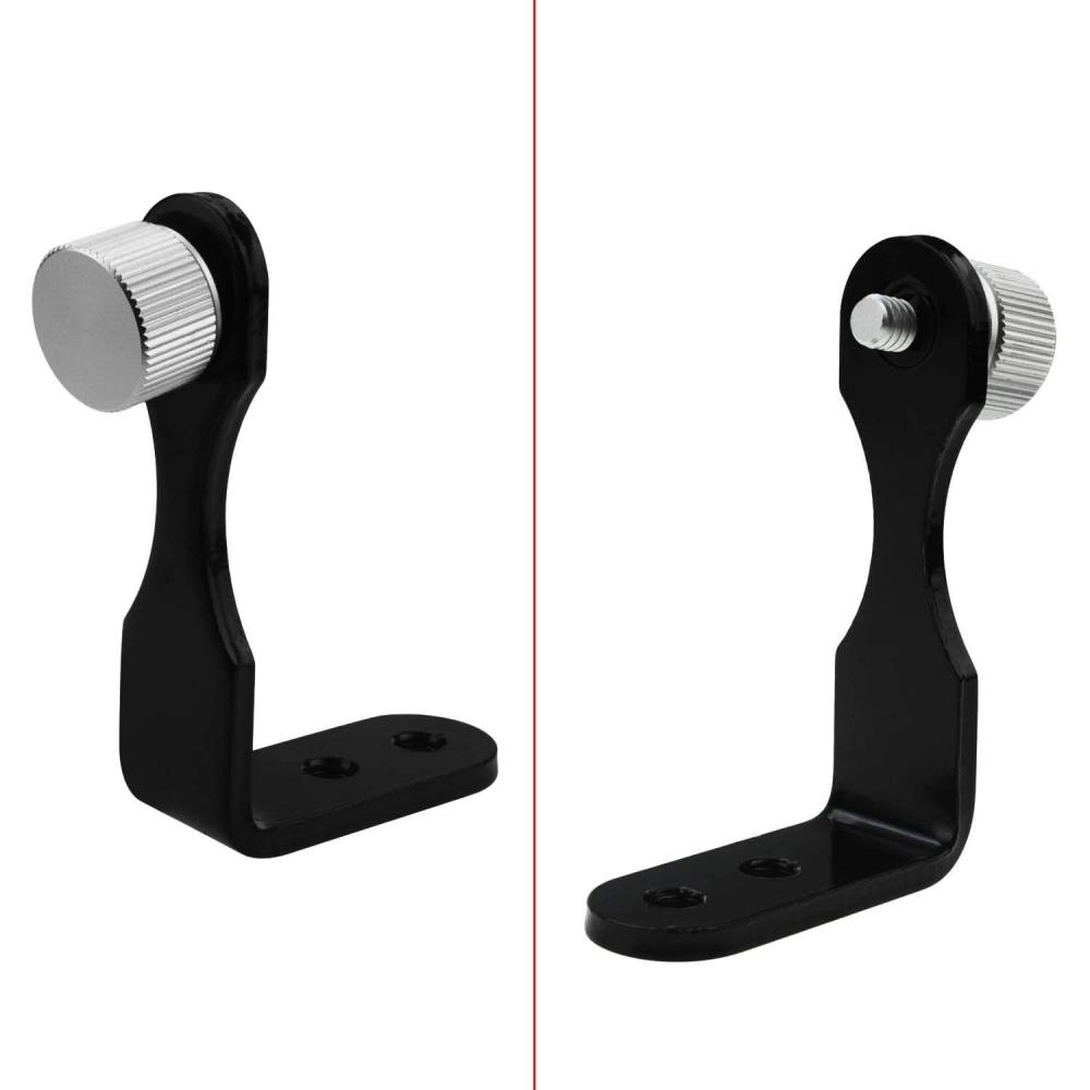 Astromania Universal L Type Metal Binocular Tripod Adapter for Binocular and Minocular - Black