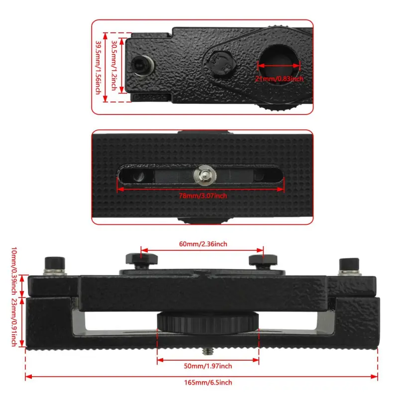 Astromania 1/4&quot;-20 Adapter - Fits EQ-2 Telescope Mounts