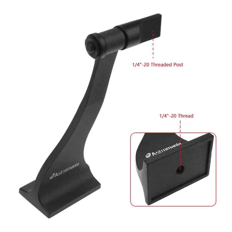 Astromania Binocular Tripod Adapter for Roof and Porro Binoculars