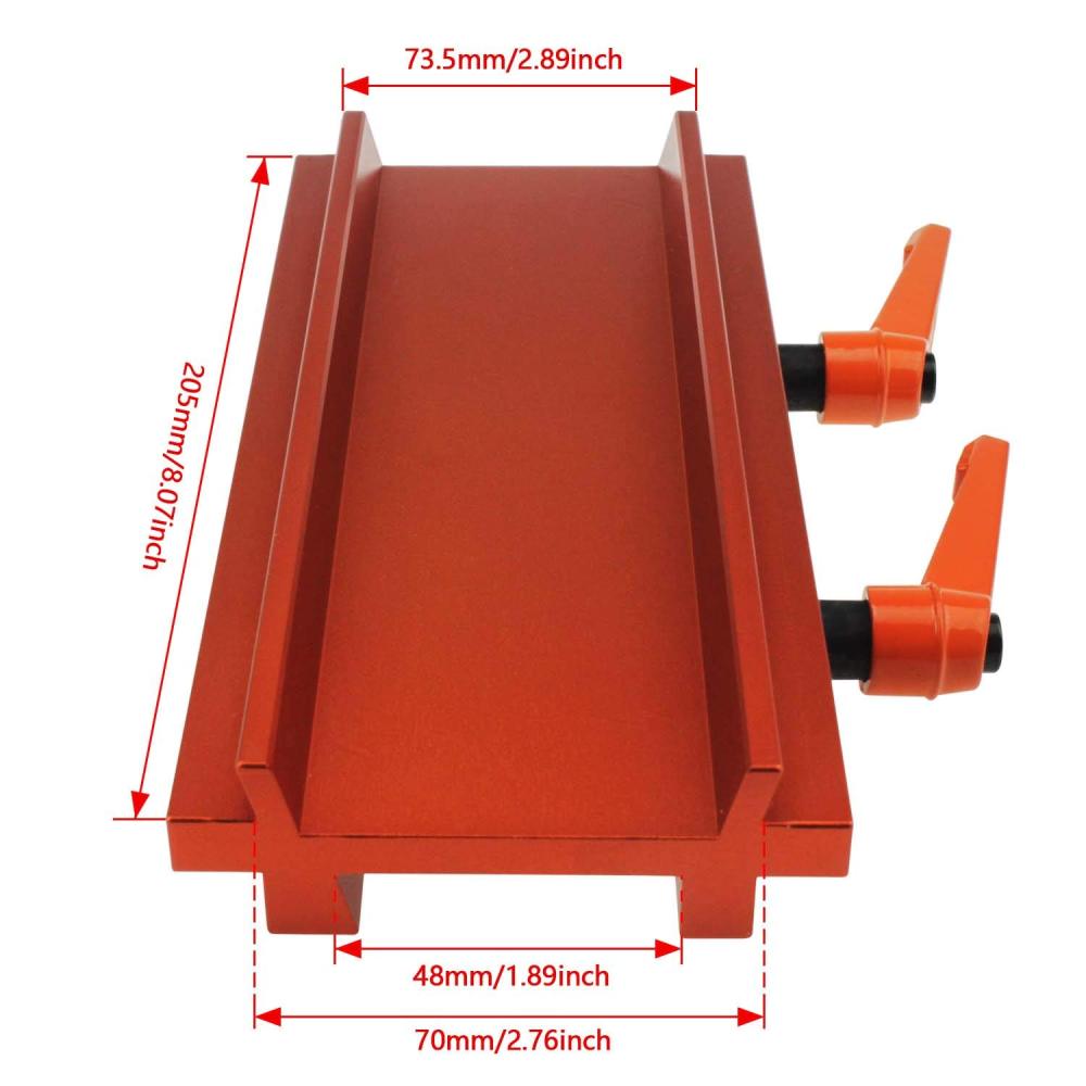 Astromania Wide-to-Narrow Dovetail Adapter Plate - Adaptor Dovetail Clamp from Losmandy to Vixen Level