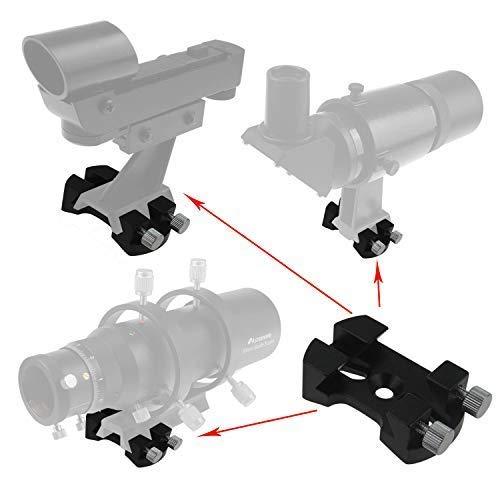 Astromania Universal Quick Release Finder Shoe Base for Schmidt Cassegrains and Other Telescope 130-400mm Diameter