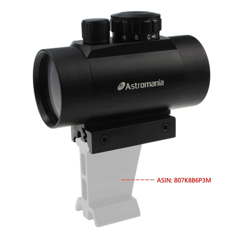 Astromania 1X40RD Tactical Holographic Reflex Red Green Dot Sight Lighted Scope Mount Hunting Optics Riflescopes