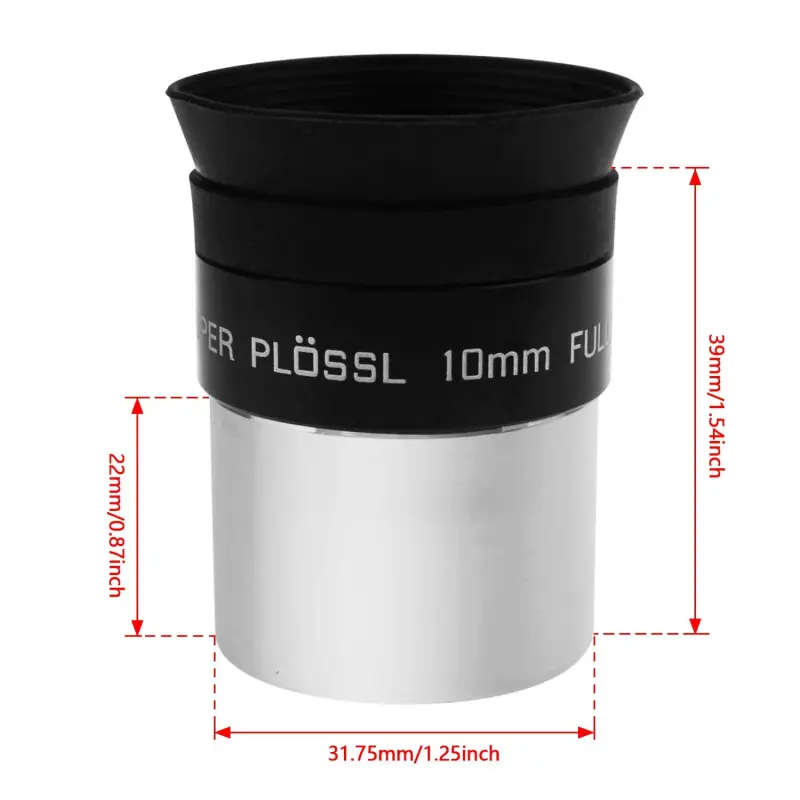 Astromania 1.25&quot; 10mm Super Ploessl Eyepiece - The Most Inexpensive Way of Getting A Sharp Image