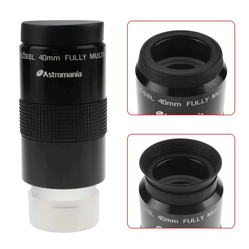 Astromania 1.25" 40mm Super Ploessl Eyepiece - The Most Inexpensive Way of Getting A Sharp Image