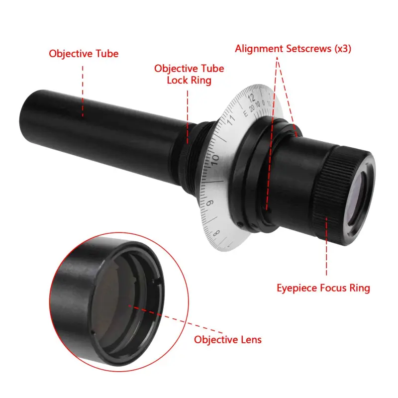 Astromania Polar Alignment Scope for EQ-5 - Quick Polar-Alignment Gives You More Time to Enjoy The View at The Telescope Eyepiece