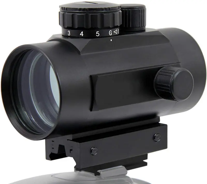 Astromania 1x40rd Reflex Red Green Dot Sight Lighted Scope Mount To Fix To A Dslr Camera Flash 9564