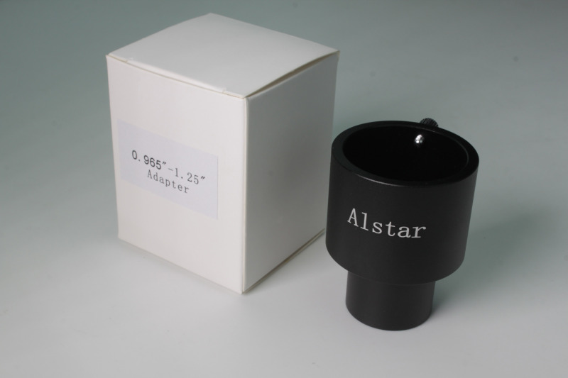 Alstar 0.965&quot; to 1.25&quot; Adapter - Allow you use 1.25&quot; accessories on 0.965&quot; telescope!