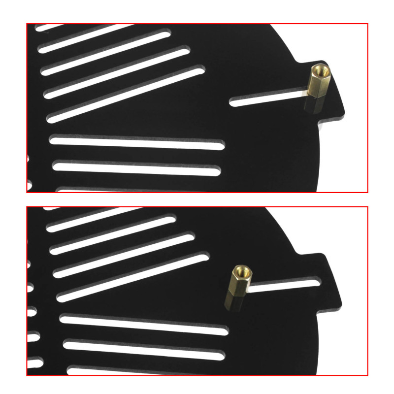 Astromania Bahtinov Mask Focusing Mask for Telescopes - FM100mm for a tube outer diameter (OD) from 105mm-150mm