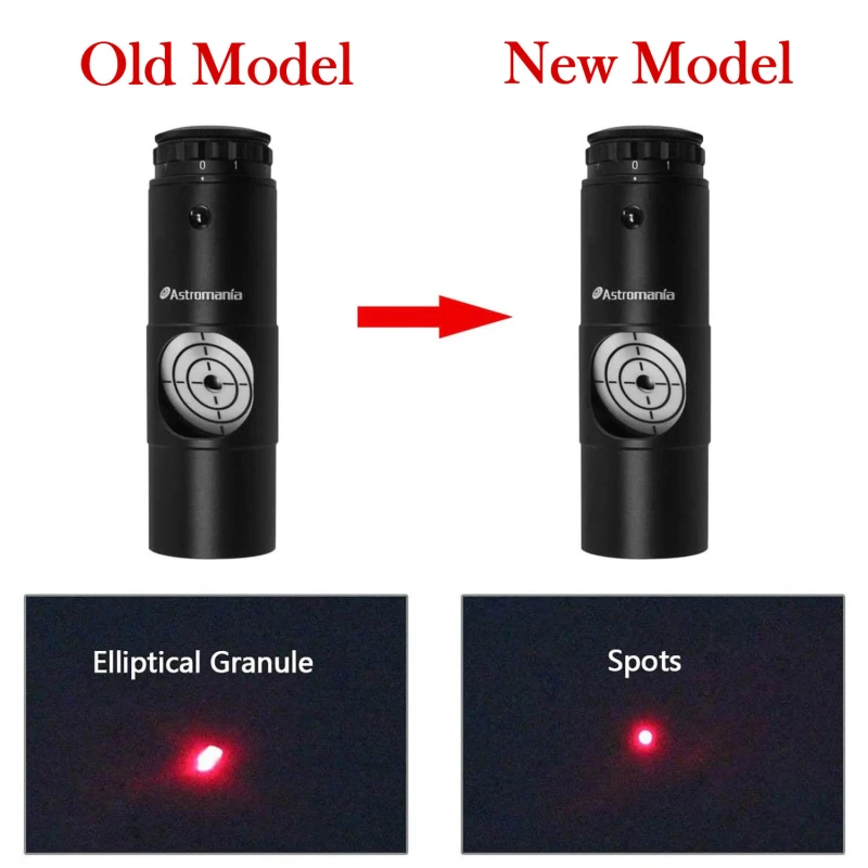 Astromania Alignment 1.25&quot; Next Generation Laser Collimator 2&quot; Adaptor for Newtonian Telescopes