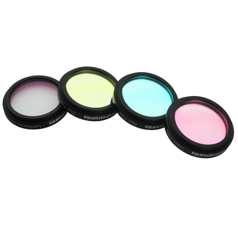 Astromania Deluxe Telescope LRGB 1.25 Inch Filter Set - Give Stunning Astrophotographic Results