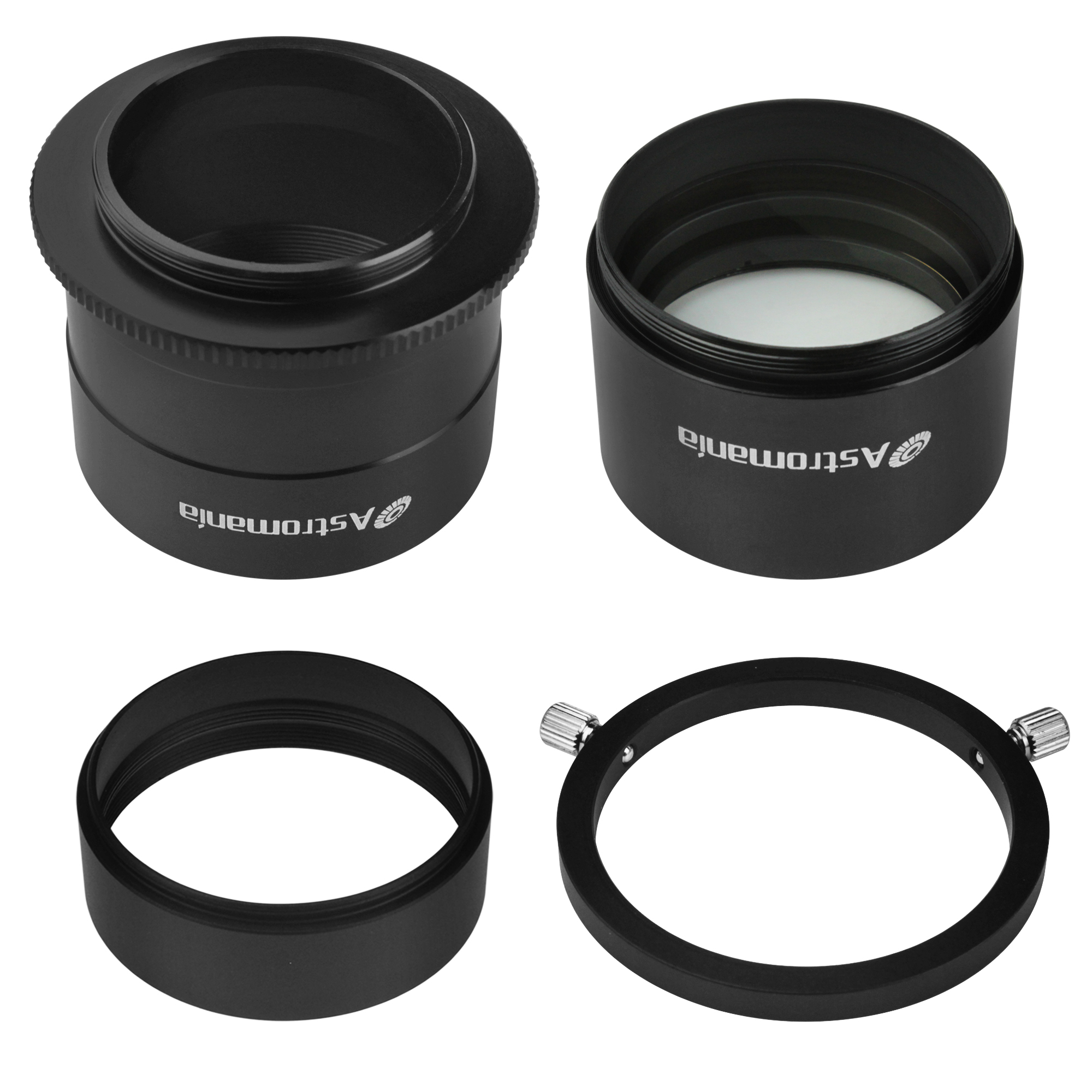 Astromania 2" field flattener - Provides perfect image flatness for your astronomy photos