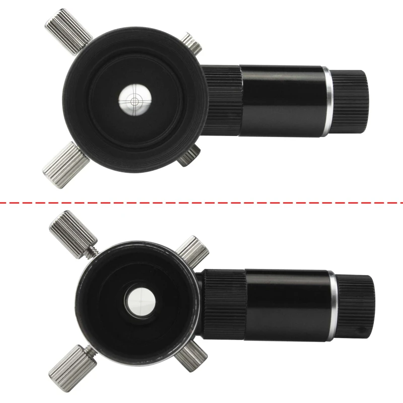 Astromania Deluxe 9mm Illuminated Crosshair Eyepiece - For perfectly guided astrophotos - Micrometric x-y controls aid in locking onto the guide star