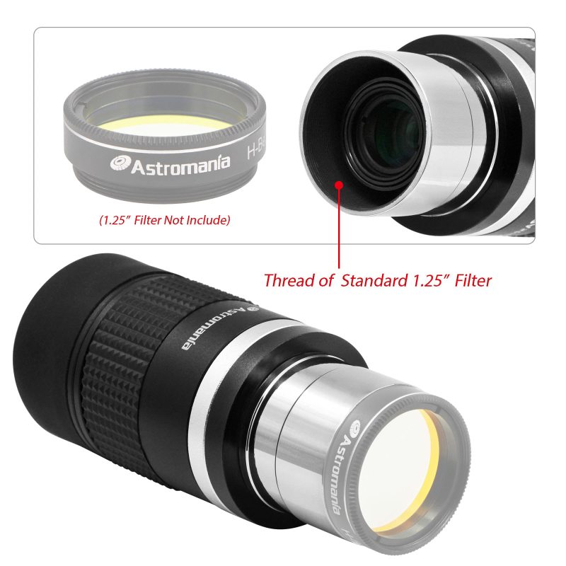 Astromania 1.25&quot; 7-21mm Zoom Eyepiece for Telescope