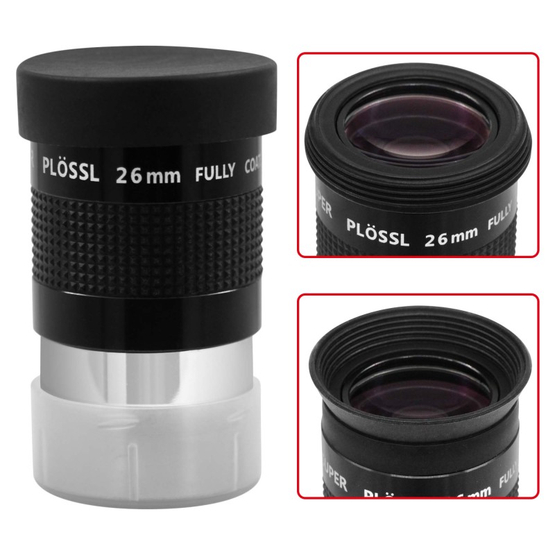 Astromania 1.25&quot; 26mm Super Ploessl Eyepiece - The Most Inexpensive Way of Getting A Sharp Image
