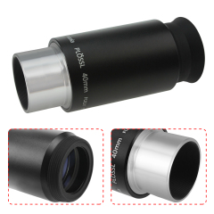 Astromania 1.25" 40mm Plossl Telescope Eyepiece - 4-element Plossl Design - Threaded for Standard 1.25inch Astronomy Filters