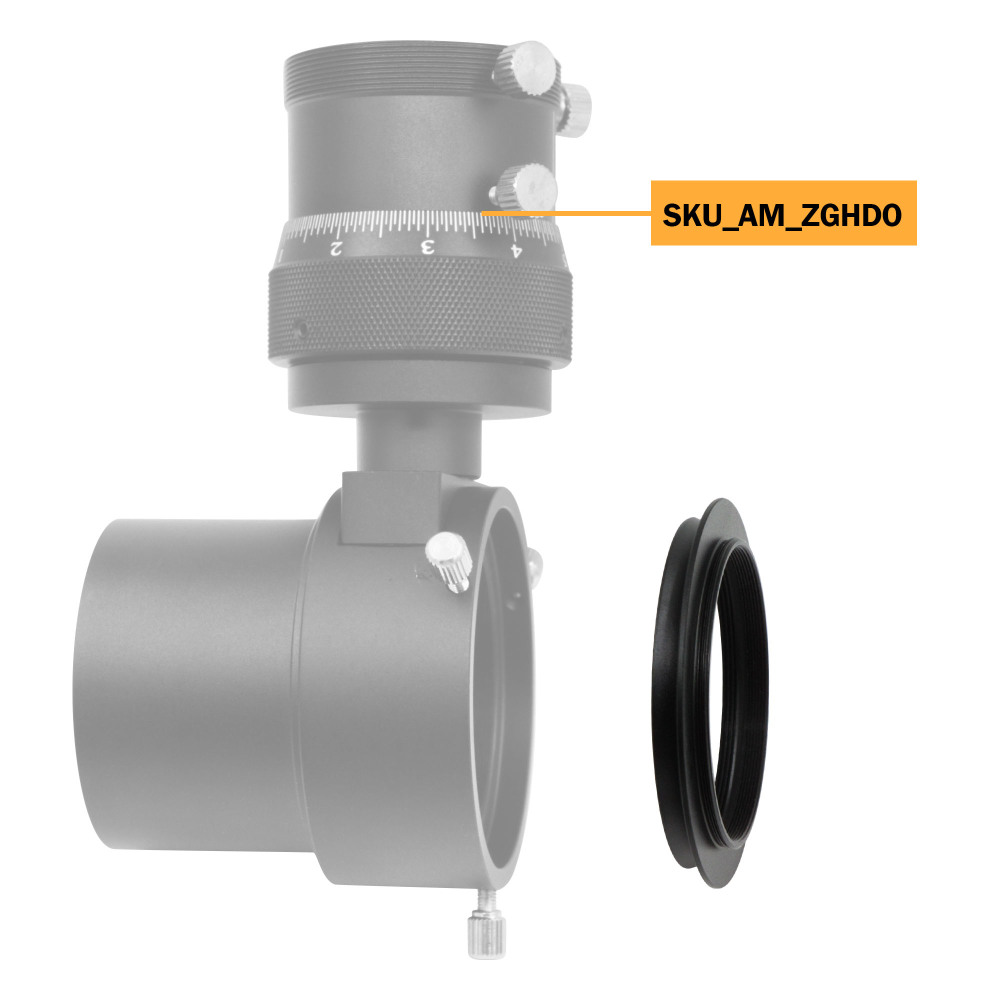 Astromania Camera-side M48 Adapter for Off-axis Guiders with Micro-Focusing SKU_AM_ZGHDO