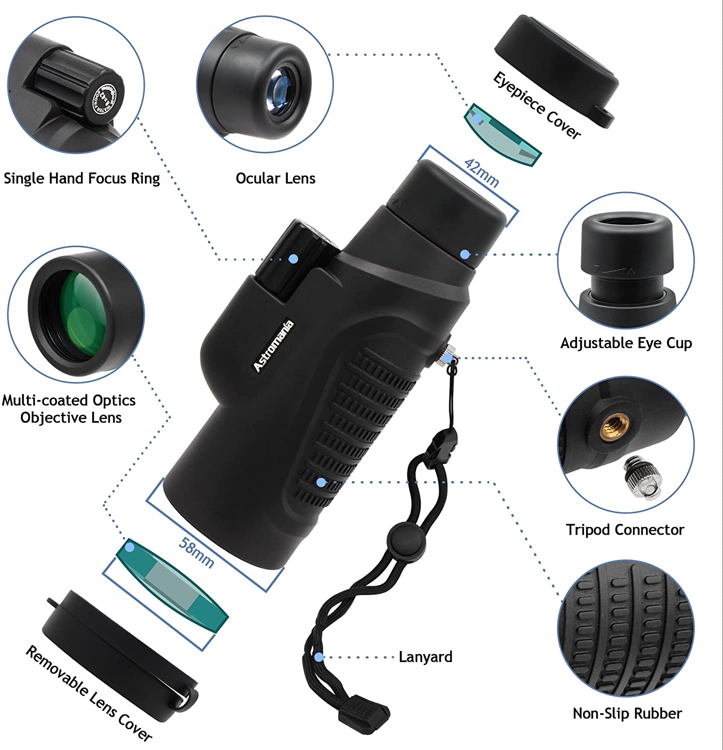 Prism monocular best sale