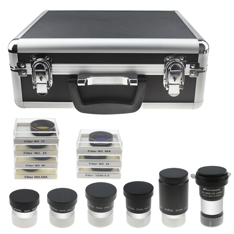 Astromania 1.25&quot; Eyepiece and Filter Kit Deluxe Version-represents an incredible value over buying even a few of the items individually