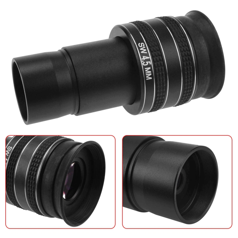 Astromania 1.25" 4.5mm 58-Degree Planetary Eyepiece For Telescope