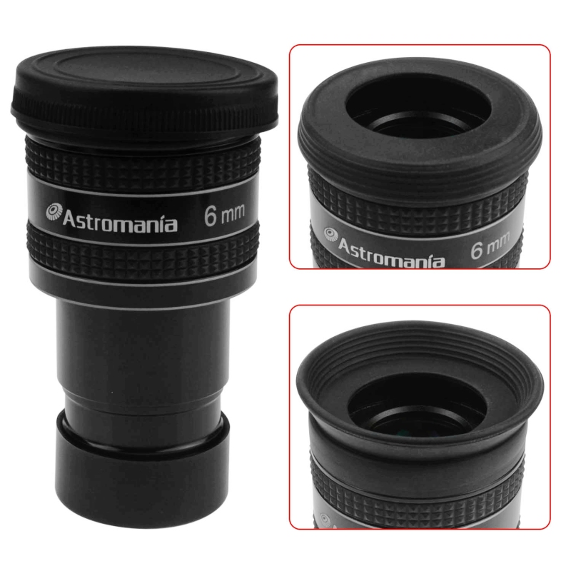 Astromania 1.25&quot; 6mm 58-Degree Planetary Eyepiece For Telescope