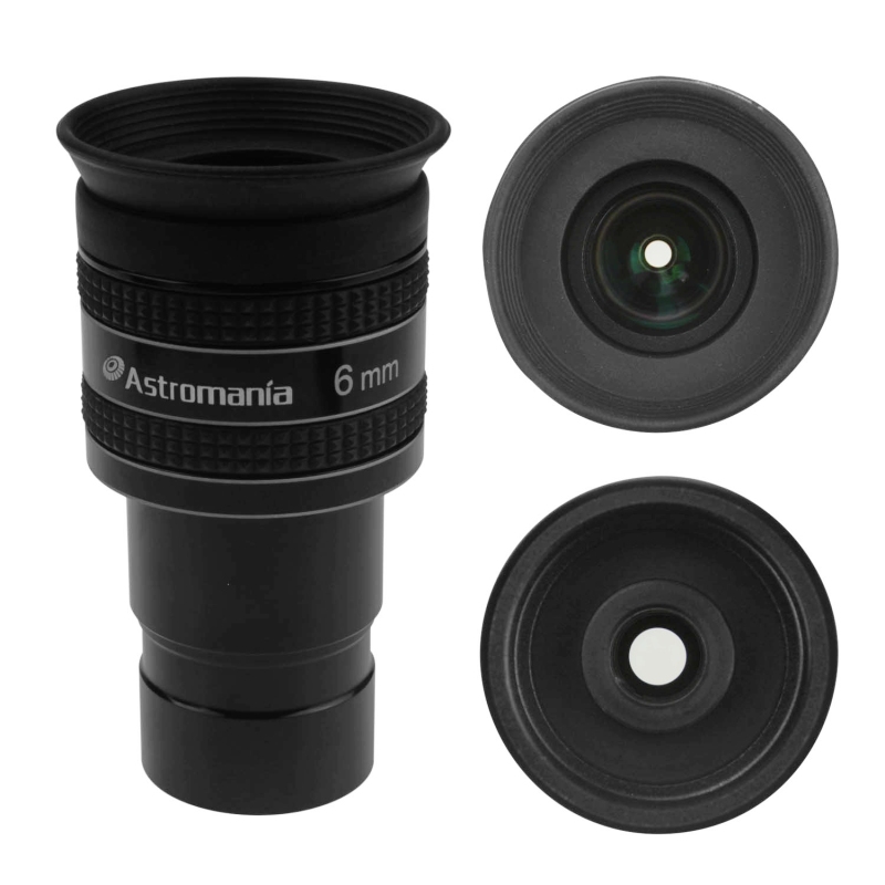 Astromania 1.25&quot; 6mm 58-Degree Planetary Eyepiece For Telescope