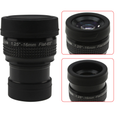 Astromania 1.25" 16mm Premium Flat Field Eyepiece - a flat image field and crystal-clear images