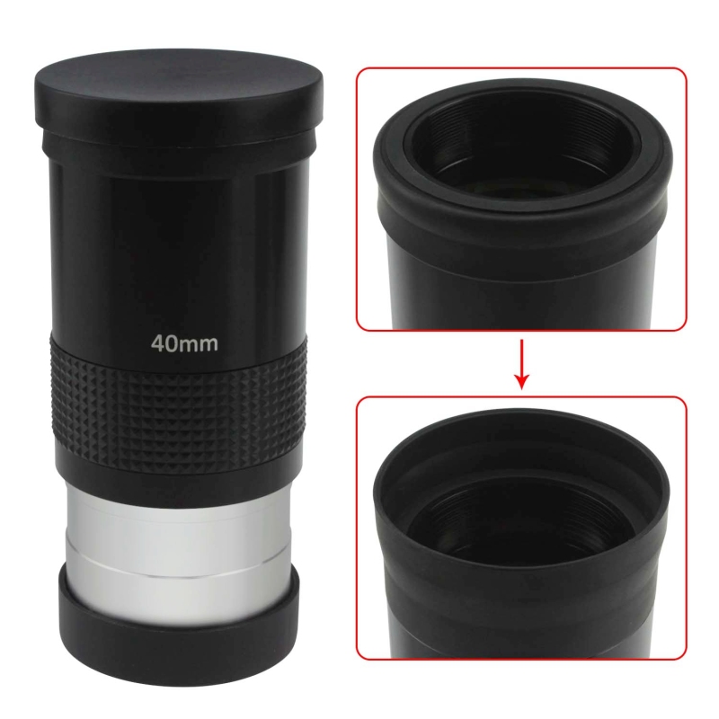 Astromania 2&quot; Kellner FMC 55-Degree eyepiece - 40mm - wide field eyepices with comfortable viewing position