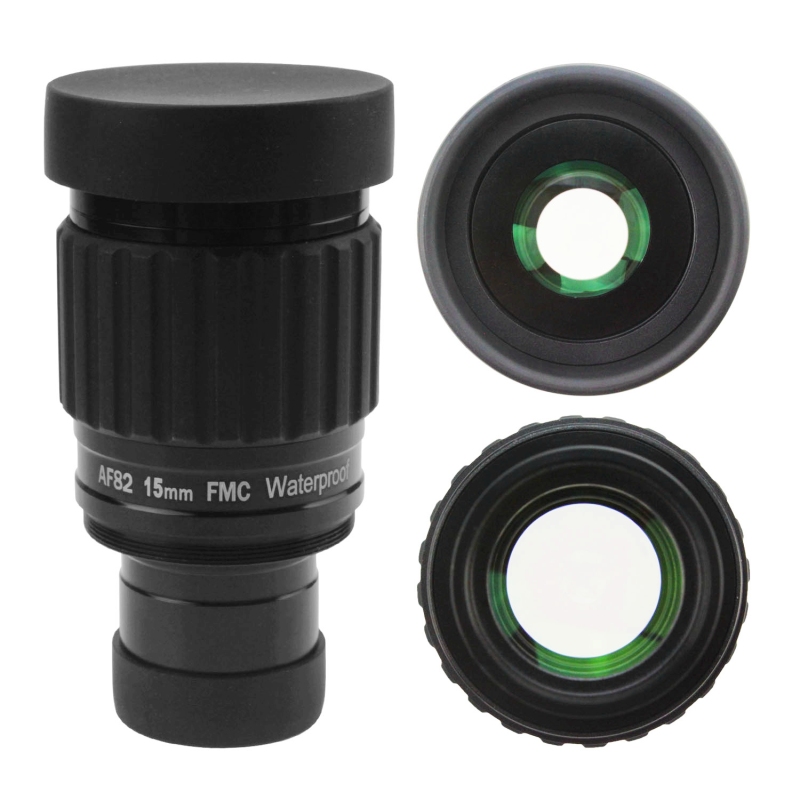 Astromania 1.25&quot;-82 Degree SWA-15mm compact eyepiece, Waterproof &amp; Fogproof - allows any water enter the interior and enjoy an unobstructed view