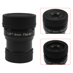 Astromania 1.25" 8mm Premium Flat Field Eyepiece - a flat image field and crystal-clear images