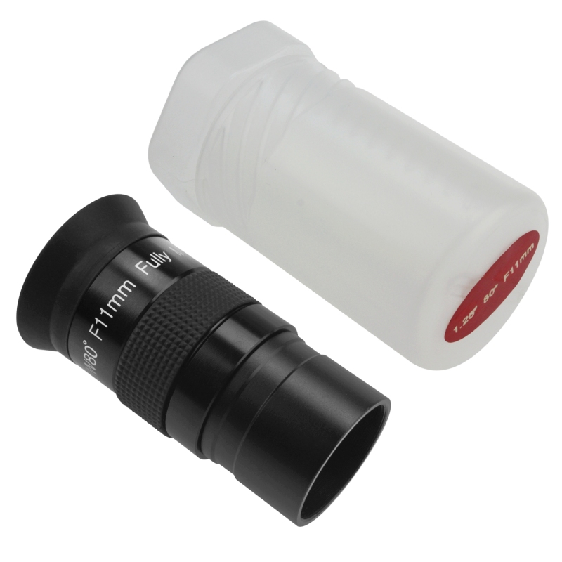 Astromania Fully Multi-coated 1.25" Ultra-Wide 80 Degree Eyepiece For Telescope - F11mm