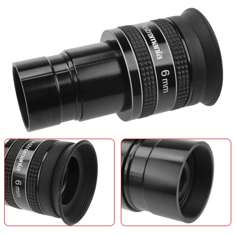 Astromania 1.25&quot; 6mm 58-Degree Planetary Eyepiece For Telescope