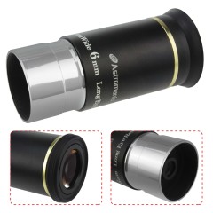 Astromania 1.25" 6mm 66-degree Ultra Wide Angle Eyepiece for Telescope