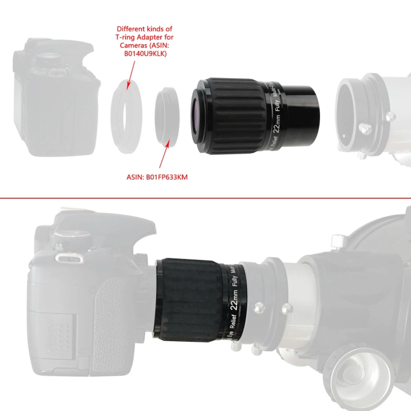 Astromania 2"- 22mm 70 Degree Super Wide Angle (SWA) - mean you always enjoy a huge field of view