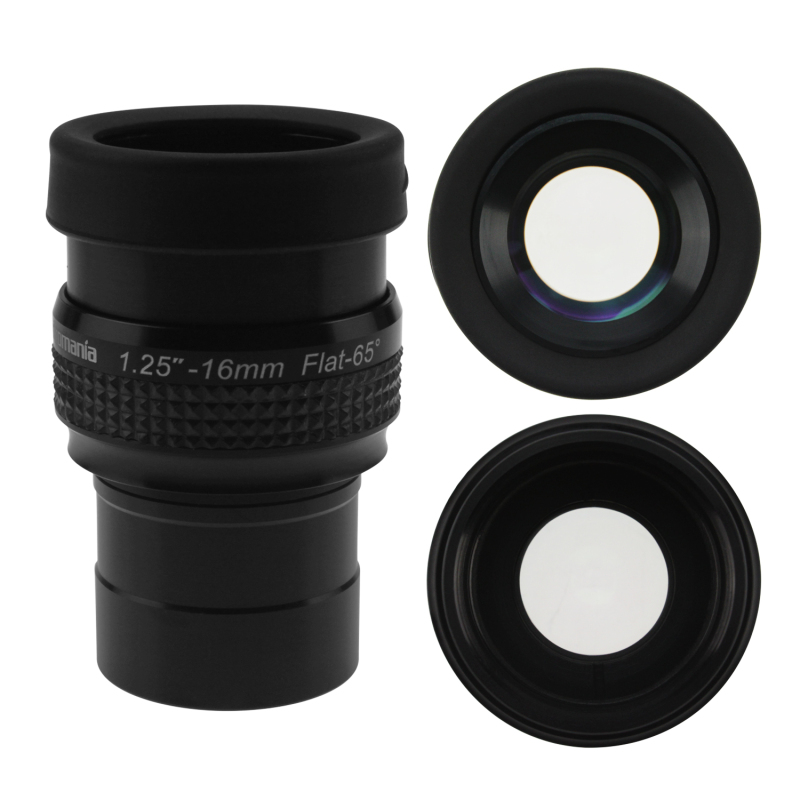 Astromania 1.25&quot; 16mm Premium Flat Field Eyepiece - a flat image field and crystal-clear images