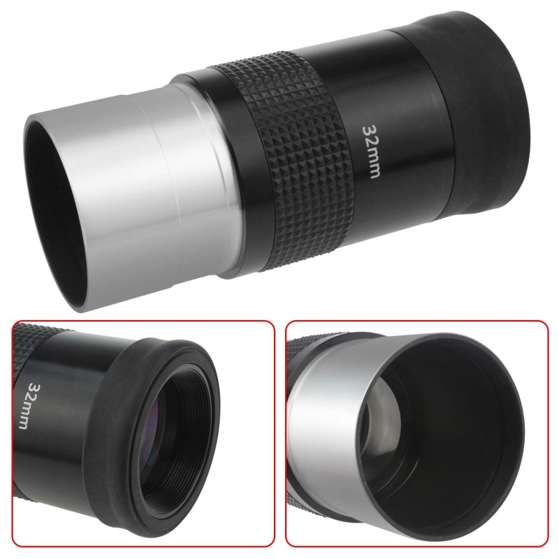 Astromania 2&quot; Kellner FMC 55-Degree eyepiece - 32mm - wide field eyepices with comfortable viewing position