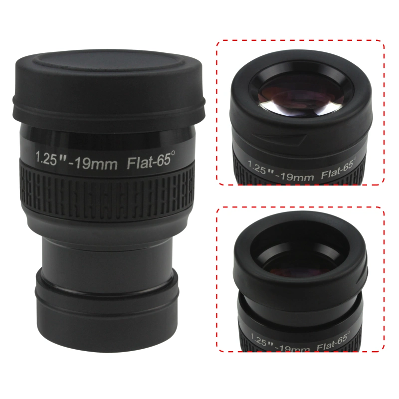 Astromania 1.25&quot; 19mm Premium Flat Field Eyepiece - a flat image field and crystal-clear images