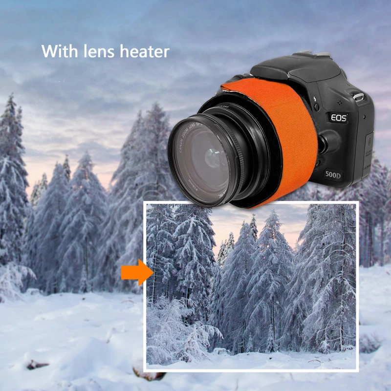 Astromania 25cm DC Lens Heater Warmer Dew Heater Strip - Stepless Temperature Regulator for Universal Camera and Telescopes Lens Less Than 3.15 inch (